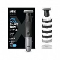 Recortadora y Afeitadora BRAUN Series X XT5110 para Cara y Cuerpo 5 en 1