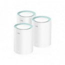 Sistema Mesh CUDY AC1200 WiFi 5 DualBand PPPoE (M1300 3-PACK)