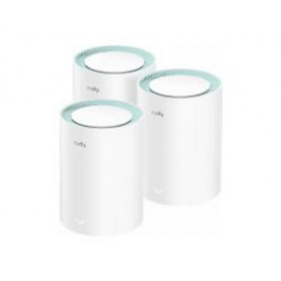 Sistema Mesh CUDY AC1200 WiFi 5 DualBand PPPoE (M1300 3-PACK)
