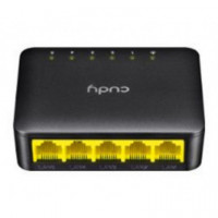 Switch CUDY 5 Puertos RJ45 Gigabit Ethernet (GS105D)