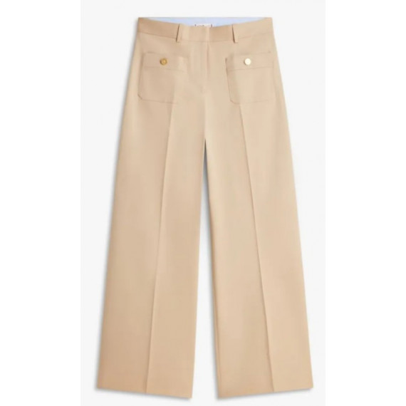 TOMMY HILFIGER - Preppy Cotton Wide Leg Chino - Aeg - F|WW0WW49002/AEG