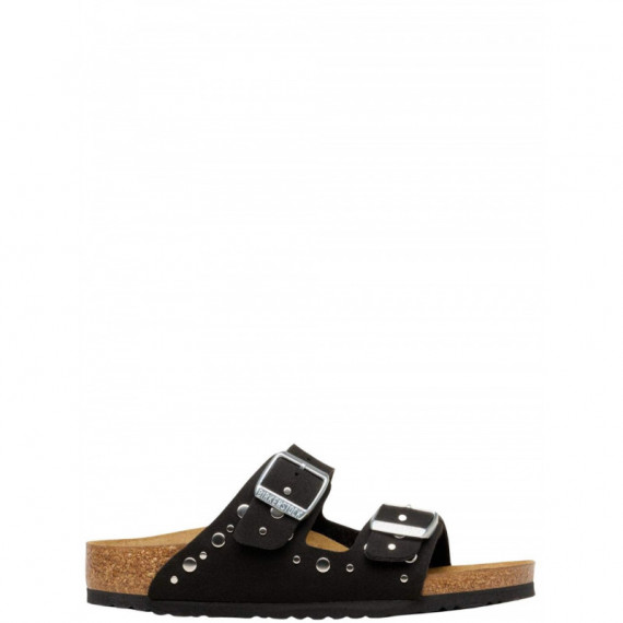 BIRKENSTOCK - Arizona Rivets Kids Syn Soft - Black - 1031646/BLACK