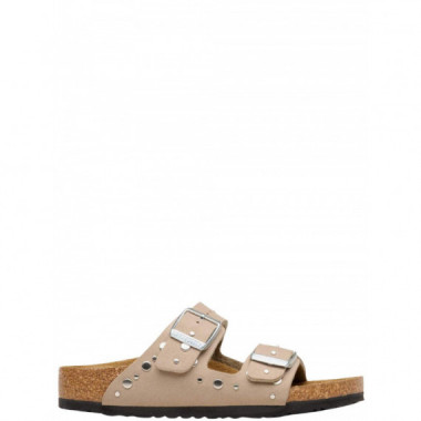 BIRKENSTOCK - Arizona Rivets Kids Syn Soft - Gray Taupe - 1031708/GRAY Taupe