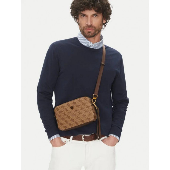 Milano Camera Bag S Beige/brown  GUESS