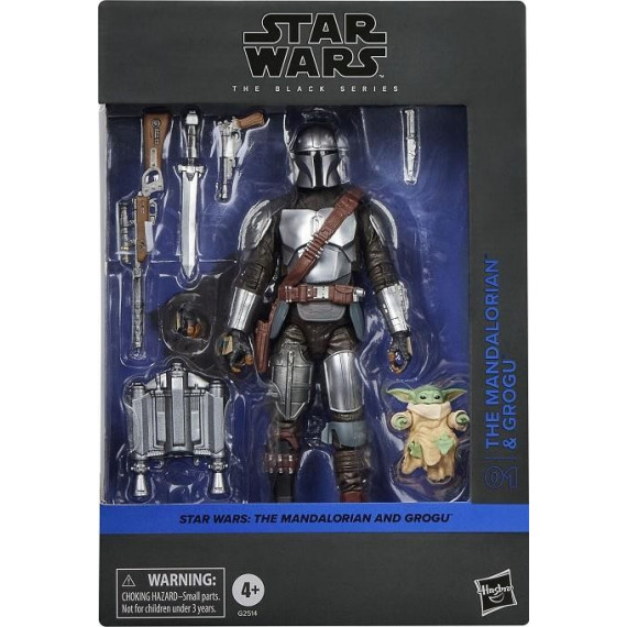 The Mandalorian & Grogu Figura 15 Cm & 2,5 Cm Star Wars  HASBRO