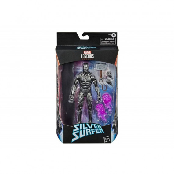 Figura Silver Surfer (obsidian) Marvel Legends 15 Cm  HASBRO