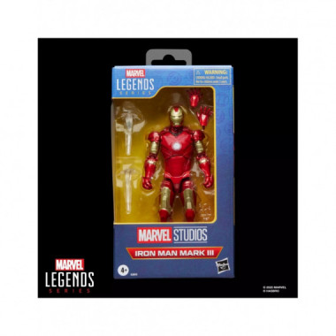 Figura Iron Man (mark Iii) Marvel Legends 15CM  HASBRO
