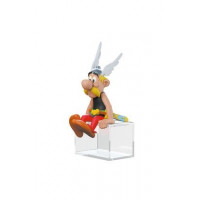 Figuras Asterix y Obelix Sentados 12CM  PLASTOY