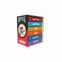 Pack Disney de 6 Barajas de Póker Bicycle