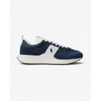 Train 89 Rib-sneakers-low Top Lace Navy  RALPH LAUREN