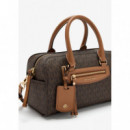 XS DUFFLE XBODY JET SET TRAVEL BRN/ACORN