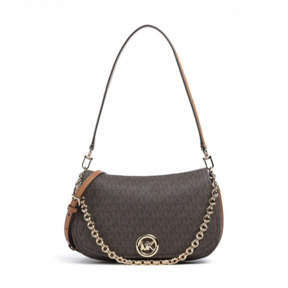 MD CHAIN CONV SHLDR NOLITA BRN/ACORN