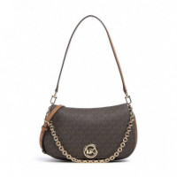 Md Chain Conv Shldr Nolita Brn/acorn  MICHAEL KORS