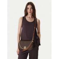 Md Chain Conv Shldr Nolita Brn/acorn  MICHAEL KORS