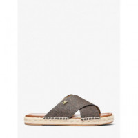 Kenzie Sandal Brown  MICHAEL KORS