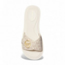 Mk  Pool Slide Vanilla  MICHAEL KORS