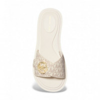 Mk  Pool Slide Vanilla  MICHAEL KORS