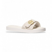 Mk  Pool Slide Vanilla  MICHAEL KORS