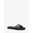 Mk  Pool Slide Brown  MICHAEL KORS