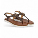 Val Thong Sandal Brown  MICHAEL KORS