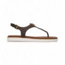 Val Thong Sandal Brown  MICHAEL KORS