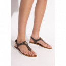Val Thong Sandal Brown  MICHAEL KORS