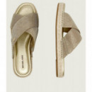 Kenzie Sandal Pale Gold  MICHAEL KORS