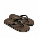 Travis Flip Flop Brw/blk  MICHAEL KORS