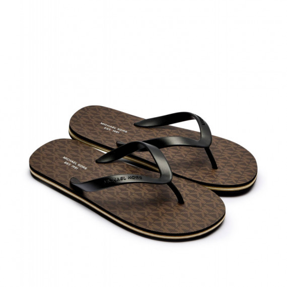 Travis Flip Flop Brw/blk  MICHAEL KORS