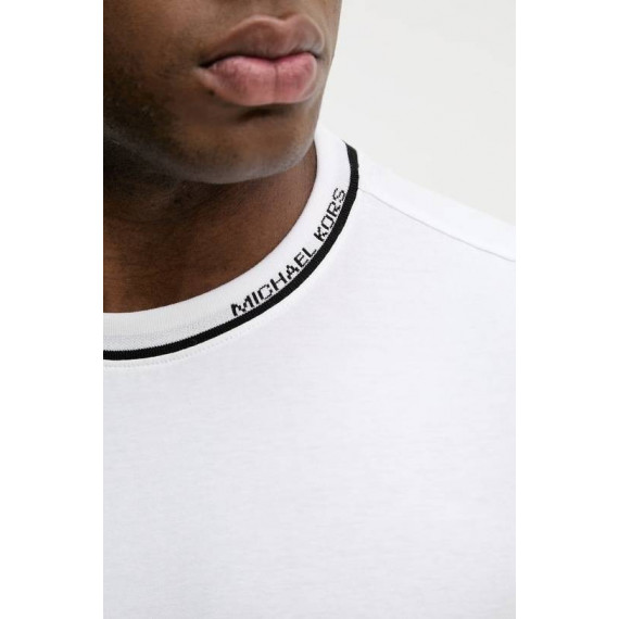 Logo Rib Tee White  MICHAEL KORS
