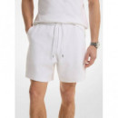 Logo Rib Short White  MICHAEL KORS