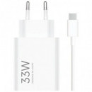 Cargador de Pared XIAOMI Combo 33W Usb-a + Cable White