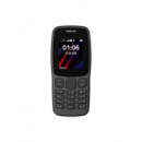 NOKIA Telefono Movil 106  TA-1114DS Negro Dual Sim, Linterna, Radio Fm,  Micro Sd