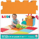 Alfombra. Losas de Espuma Lisas  LUDI