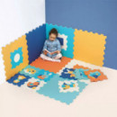 Alfombra Gigante de Espuma Multicolores  LUDI