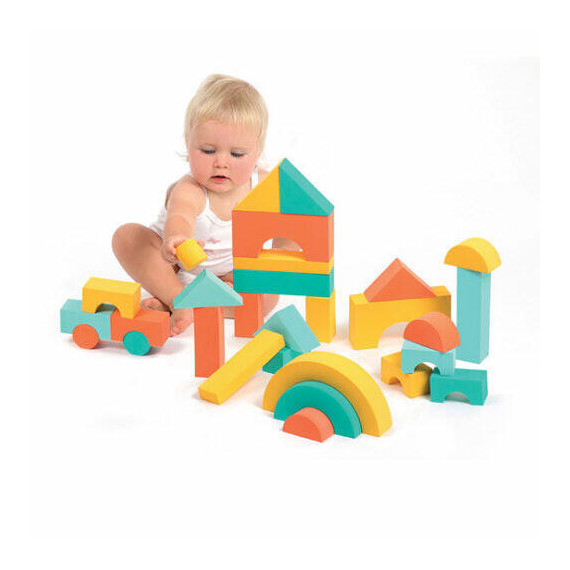 Conjunto Bloques de Construcción Espuma  LUDI