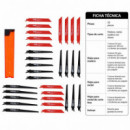 Juego Sierras Sable AICER 32 Pcs