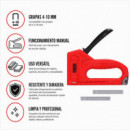 Grapadora Plastica PAMACON