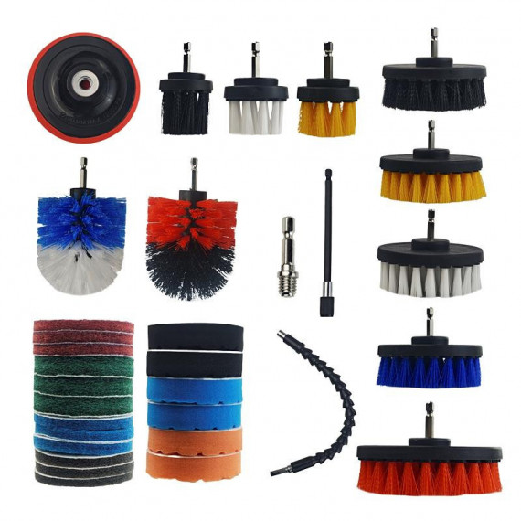 Juego Cepillos Limpieza PAMACON 31 Pcs