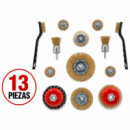 Juego Cepillos AICER 13 Pcs