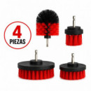 Juego Cepillos Limpieza Pamacon 4 Pcs  AICER