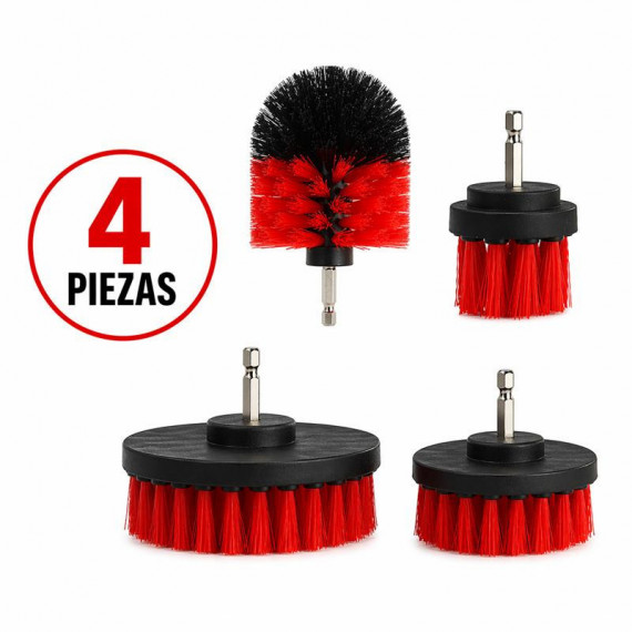 Juego Cepillos Limpieza Pamacon 4 Pcs  AICER