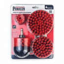 Juego Cepillos Limpieza Pamacon 4 Pcs  AICER