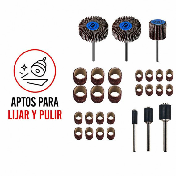 Discos Abrasivos Lija-pulido AICER 30 Pcs