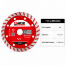 Disco Diamante Turbo AICER 115 Mm
