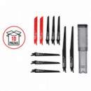 Juego Sierras Sable AICER 10 Pcs