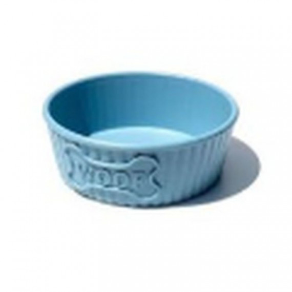 TARHONG Perro Comedero Woof Azul 710 Ml