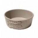 TARHONG Perro Comedero Woof Beige 710 Ml