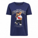 ONLY Camiseta Estampado Frontal 15362081-4921777
