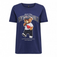 ONLY Camiseta Estampado Frontal 15362081-4921777